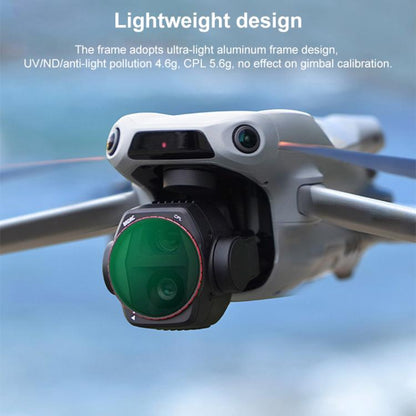 For DJI Air 3S BRDRC Camera Lens Filter, Filter:6 in 1 ND8-64 UV CPL - Lens Filter by BRDRC | Online Shopping UK | buy2fix