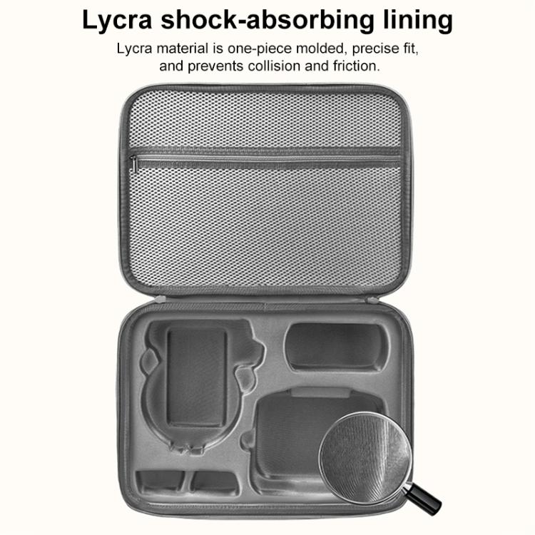 For DJI Flip BRDRC Drone Portable Case Single Shoulder Messenger Bag Handbag(Grey) - Backpacks & Bags by BRDRC | Online Shopping UK | buy2fix