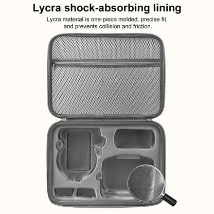 For DJI Flip BRDRC Drone Portable Case Single Shoulder Messenger Bag Handbag(Grey) - Backpacks & Bags by BRDRC | Online Shopping UK | buy2fix