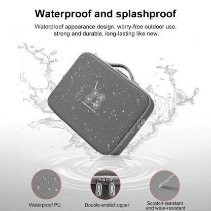 For DJI Flip BRDRC Drone Portable Case Single Shoulder Messenger Bag Handbag(Grey) - Backpacks & Bags by BRDRC | Online Shopping UK | buy2fix