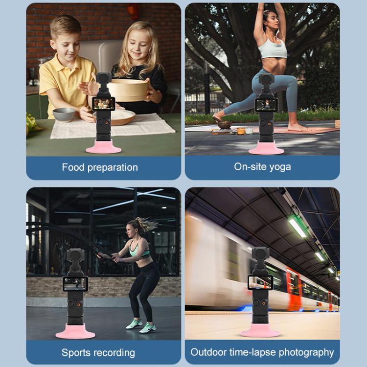 For DJI OSMO Pocket 3 BRDRC Silicone Desktop Base Bracket(Purple) - Mount & Holder by BRDRC | Online Shopping UK | buy2fix