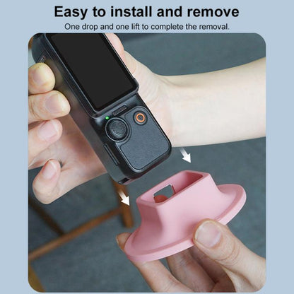 For DJI OSMO Pocket 3 BRDRC Silicone Desktop Base Bracket(Red) - Mount & Holder by BRDRC | Online Shopping UK | buy2fix