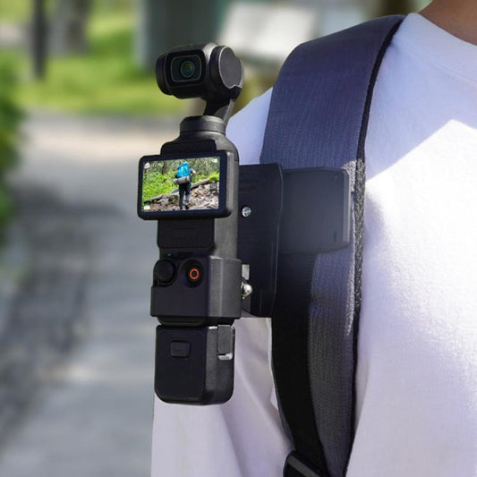 For DJI OSMO Pocket 3 BRDRC Protection Frame Adapter Base, Type:Frame + Chest Strap - Holder by BRDRC | Online Shopping UK | buy2fix