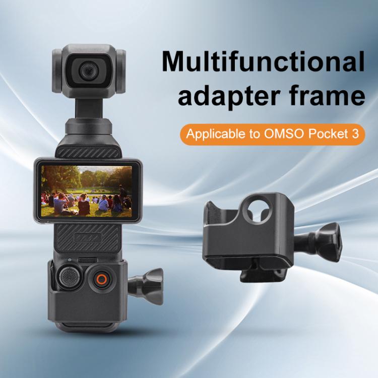 For DJI OSMO Pocket 3 BRDRC Protection Frame Adapter Base, Type:Frame + Head Strap - Holder by BRDRC | Online Shopping UK | buy2fix