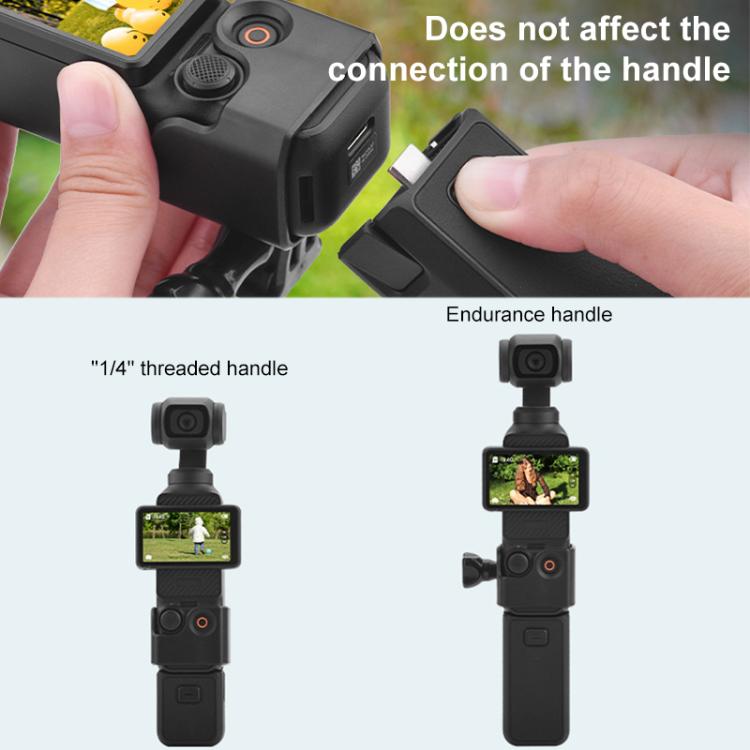 For DJI OSMO Pocket 3 BRDRC Protection Frame Adapter Base, Type:Frame + Chest Strap - Holder by BRDRC | Online Shopping UK | buy2fix