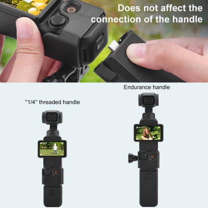 For DJI OSMO Pocket 3 BRDRC Protection Frame Adapter Base, Type:Frame + Clip + Chest Strap - Holder by BRDRC | Online Shopping UK | buy2fix
