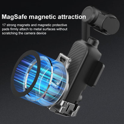 For DJI Osmo Pocket 3 BRDRC Smartphone Teleprompter Stand Desktop Clamp Cold Shoe Extension Mount(Dark Grey) - Mount & Holder by BRDRC | Online Shopping UK | buy2fix