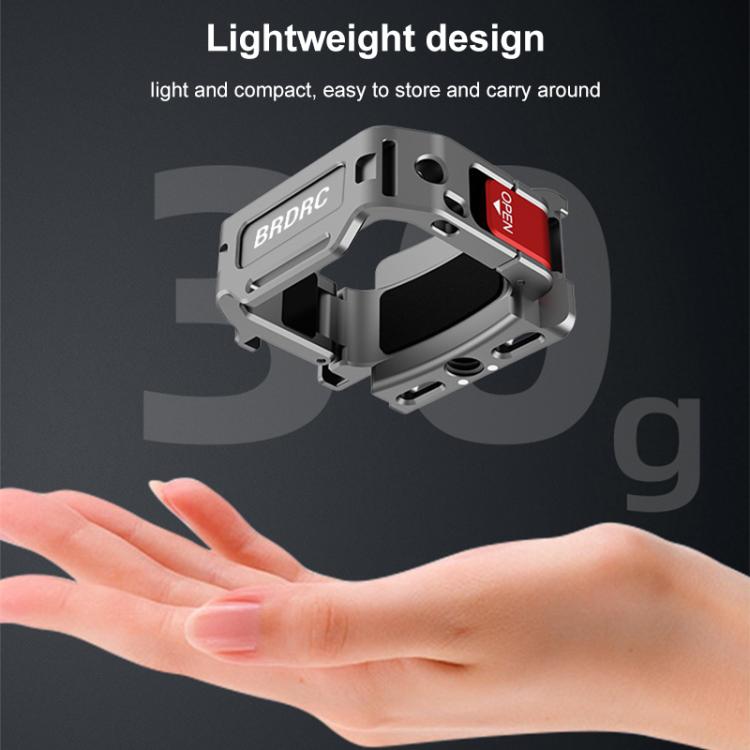 For DJI Osmo Pocket 3 BRDRC Quick Assembly Multi-function Cold Shoe Extension Mount(Dark Grey) - Mount & Holder by BRDRC | Online Shopping UK | buy2fix