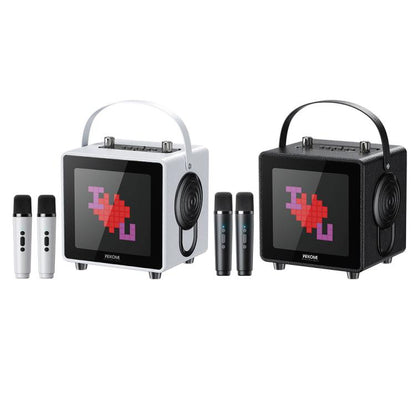 WK Beluga D22 Pixel Desktop Wireless Bluetooth Speaker(White) - Desktop Speaker by WK | Online Shopping UK | buy2fix