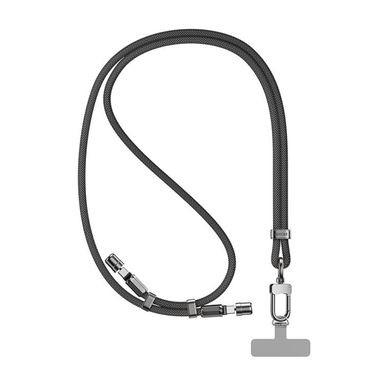 WK WDC-70 65W Type-C to Type-C Phone Lanyard Data Cable, Length: 1.6m(Black) - USB-C & Type-C Cable by WK | Online Shopping UK | buy2fix