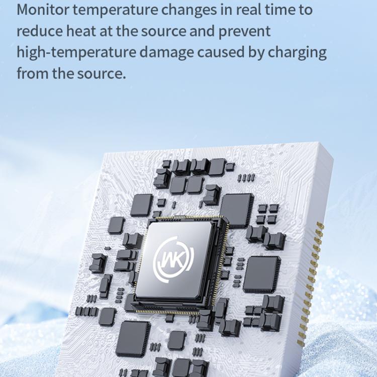 WK WDC-74 65W Type-C to Type-C Fast Charging Data Cable, Length: 1.2m(Blue) - USB-C & Type-C Cable by WK | Online Shopping UK | buy2fix