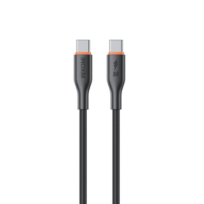 WK WDC-93 65W Type-C to Type-C Silicone Data Cable, Length: 1.2m(Black) - USB-C & Type-C Cable by WK | Online Shopping UK | buy2fix