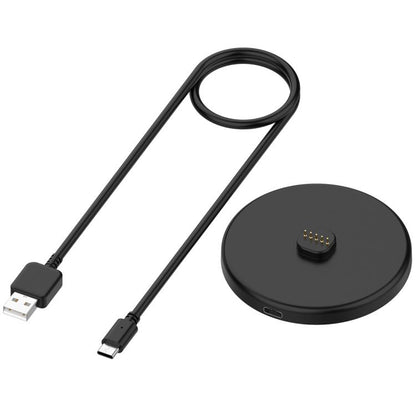 For Sony LinkBuds Bluetooth Speaker USB Interface Magnetic Charging Base Charging Dock Station(Black) - Other Accessories by buy2fix | Online Shopping UK | buy2fix