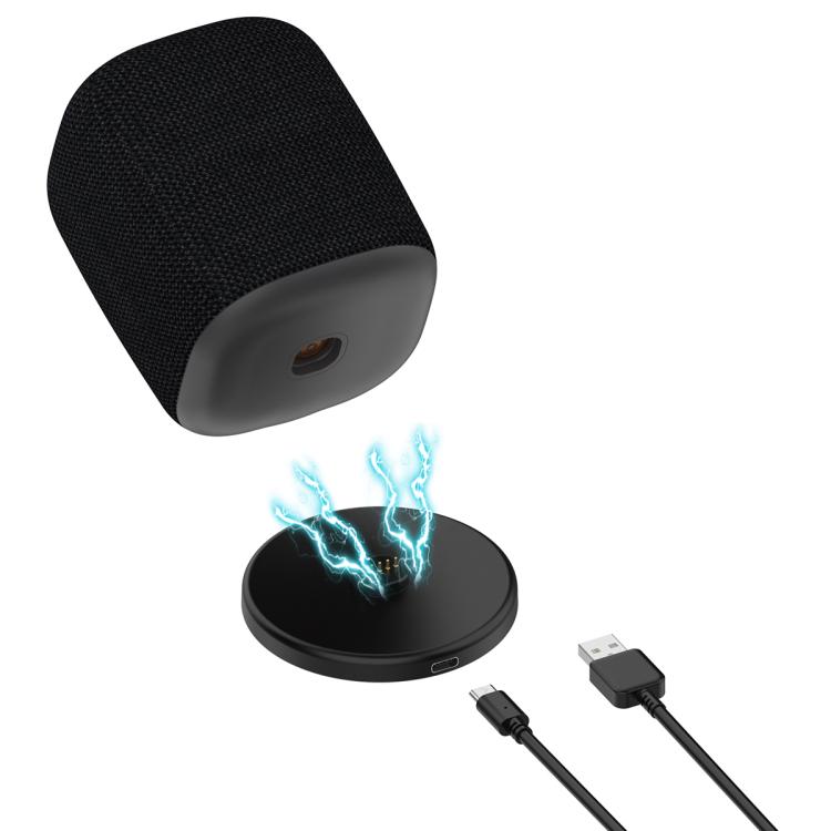 For Sony LinkBuds Bluetooth Speaker USB Interface Magnetic Charging Base Charging Dock Station(Black) - Other Accessories by buy2fix | Online Shopping UK | buy2fix