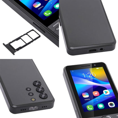 UNIWA XS24 Keypad Phone, 2GB+16GB, 3.5 inch Android 8.1 Mediatek MT6737M Quad Core, Flashlights, Network: 4G, Support Google Store, Plug:AU Plug(Black) - Others by UNIWA | Online Shopping UK | buy2fix