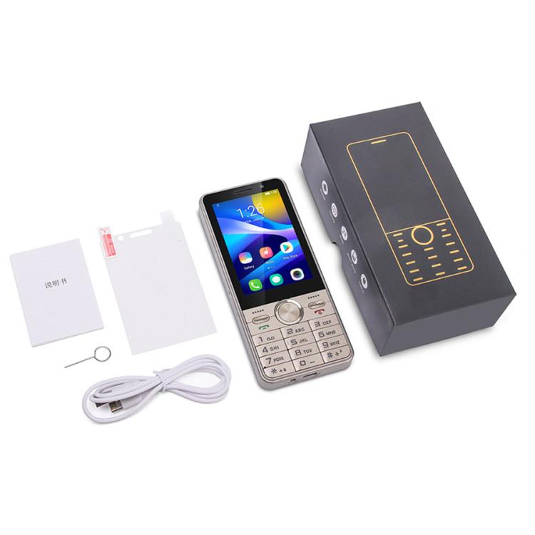 UNIWA XS24 Keypad Phone, 2GB+16GB, 3.5 inch Android 8.1 Mediatek MT6737M Quad Core, Flashlights, Network: 4G, Support Google Store, Plug:EU Plug(Black) - Others by UNIWA | Online Shopping UK | buy2fix