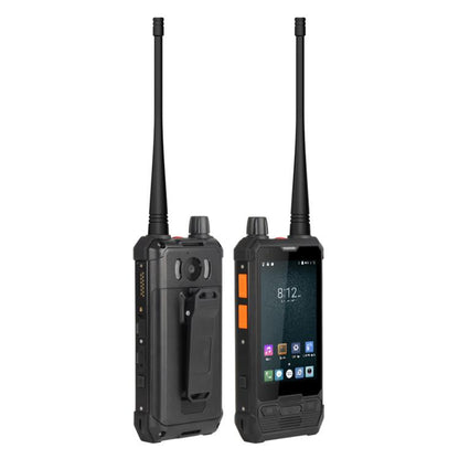 UNIWA P2 Plus UHF Walkie-Talkie Rugged Phone, 3GB+32GB, 4.0 inch Android 9.0 Mediatek MT6762 Octa Core, Network: 4G, NFC, Plug:EU Plug(Black) - UNIWA by UNIWA | Online Shopping UK | buy2fix