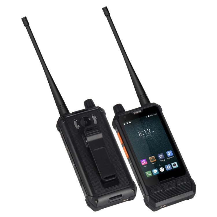 UNIWA P2 Plus UHF Walkie-Talkie Rugged Phone, 3GB+32GB, 4.0 inch Android 9.0 Mediatek MT6762 Octa Core, Network: 4G, NFC, Plug:UK Plug(Black) - UNIWA by UNIWA | Online Shopping UK | buy2fix