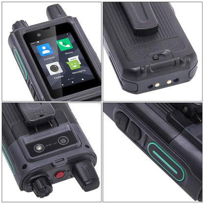 UNIWA NR120 PoC Walkie-Talkie Rugged Phone, 3GB+32GB, 2.4 inch Android 13 Unisoc T158 Octa Core, Network: 5G, NFC, SOS, Plug:US Plug(Black) - UNIWA by UNIWA | Online Shopping UK | buy2fix