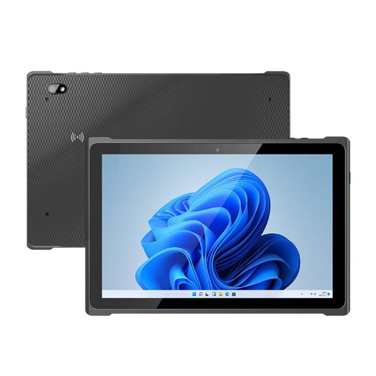 QCOM W1019 Windows 11 Pro Tablet PC, 8GB+128GB, 10.1 inch Qualcomm SC7180 Kryo 468 8C8T Octa Core, Network: 4G, OTG, Plug:EU Plug(Black)