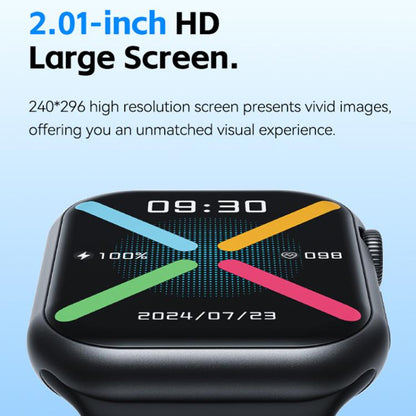 WK WH-08 Dreamer S Smart Watch, 2.01 inch Screen, Support BT Call(Black) - Smart Watches by WK | Online Shopping UK | buy2fix
