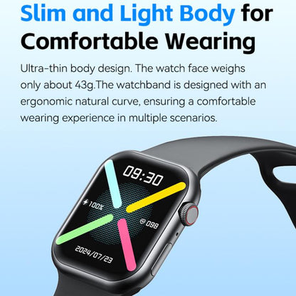 WK WH-08 Dreamer S Smart Watch, 2.01 inch Screen, Support BT Call(Black) - Smart Watches by WK | Online Shopping UK | buy2fix