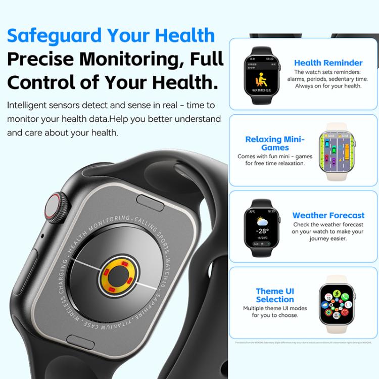 WK WH-08 Dreamer S Smart Watch, 2.01 inch Screen, Support BT Call(White) - Smart Watches by WK | Online Shopping UK | buy2fix