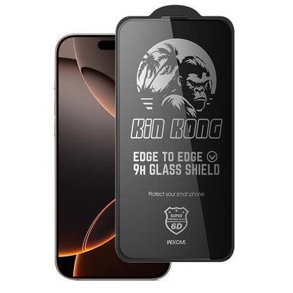 For iPhone 16 Pro Max WK WTP-097 Jungle Series Kinkong 6D Curved Privacy Tempered Glass Film - iPhone 16 Pro Max Tempered Glass by WK | Online Shopping UK | buy2fix