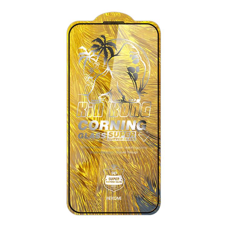 For iPhone 16 Plus / 15 Plus WK WTP-102 Jungle Series Kinkong Corning 9D Curved HD Tempered Glass Film - iPhone 16 Plus Tempered Glass by WK | Online Shopping UK | buy2fix