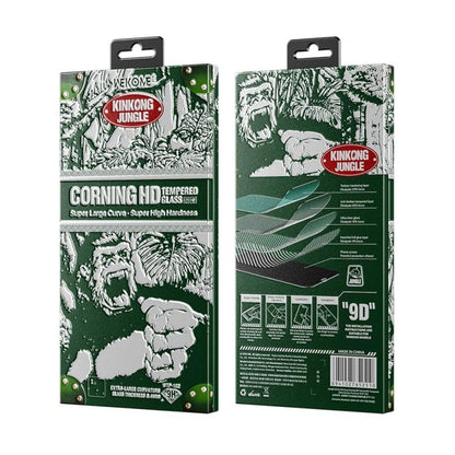 For iPhone 16 Plus / 15 Plus WK WTP-102 Jungle Series Kinkong Corning 9D Curved HD Tempered Glass Film - iPhone 16 Plus Tempered Glass by WK | Online Shopping UK | buy2fix