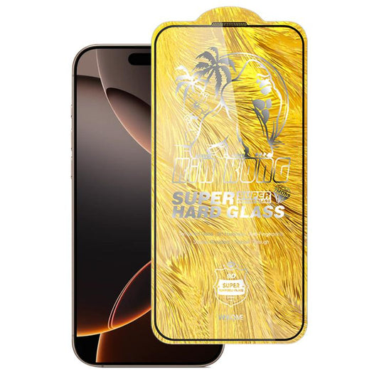 For iPhone 16 Pro Max WK WTP-103 Jungle Series Kinkong Kyanite Ultra-hard 9D Curved HD Aluminum Glass Film