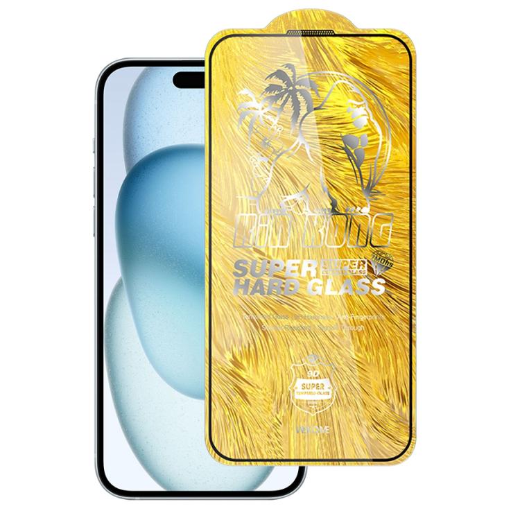 For iPhone 16 Plus / 15 Plus WK WTP-103 Jungle Series Kinkong Kyanite Ultra-hard 9D Curved HD Aluminum Glass Film - iPhone 16 Plus Tempered Glass by WK | Online Shopping UK | buy2fix