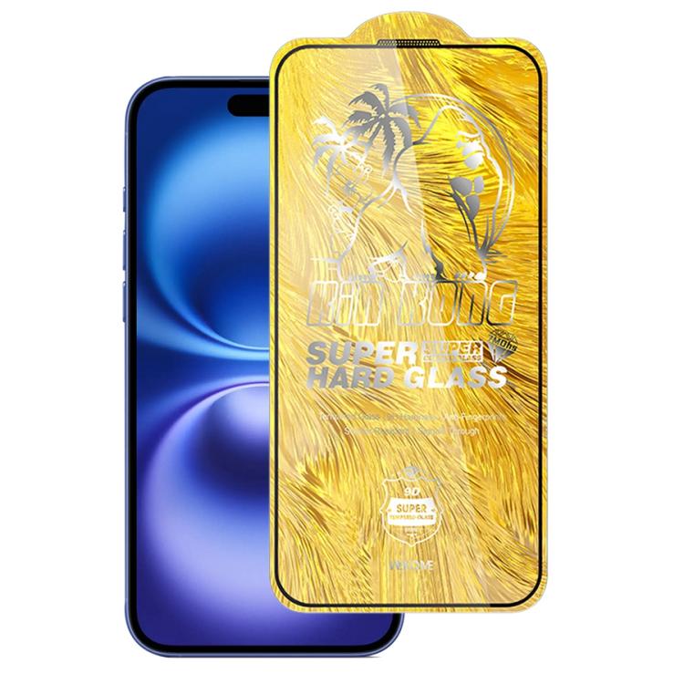 For iPhone 16 / 15 WK WTP-103 Jungle Series Kinkong Kyanite Ultra-hard 9D Curved HD Aluminum Glass Film - iPhone 16 Tempered Glass by WK | Online Shopping UK | buy2fix