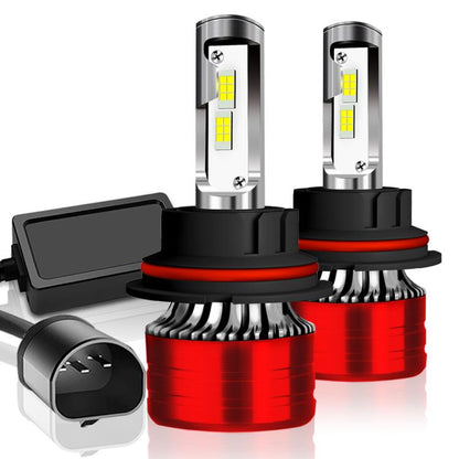 9007 2pcs 25W 2500lm 6000K Car LED Headlight Bulb - LED Headlamps by buy2fix | Online Shopping UK | buy2fix