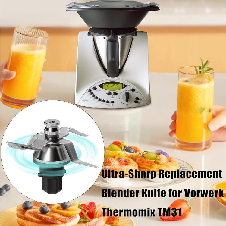 For Thermomix TM31 Stainless Steel Replacement Blade(Silver) - Food Disposer Parts by buy2fix | Online Shopping UK | buy2fix