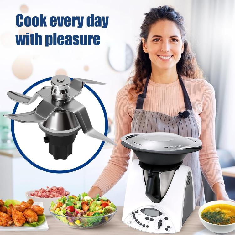 For Thermomix TM31 Stainless Steel Replacement Blade(Silver) - Food Disposer Parts by buy2fix | Online Shopping UK | buy2fix