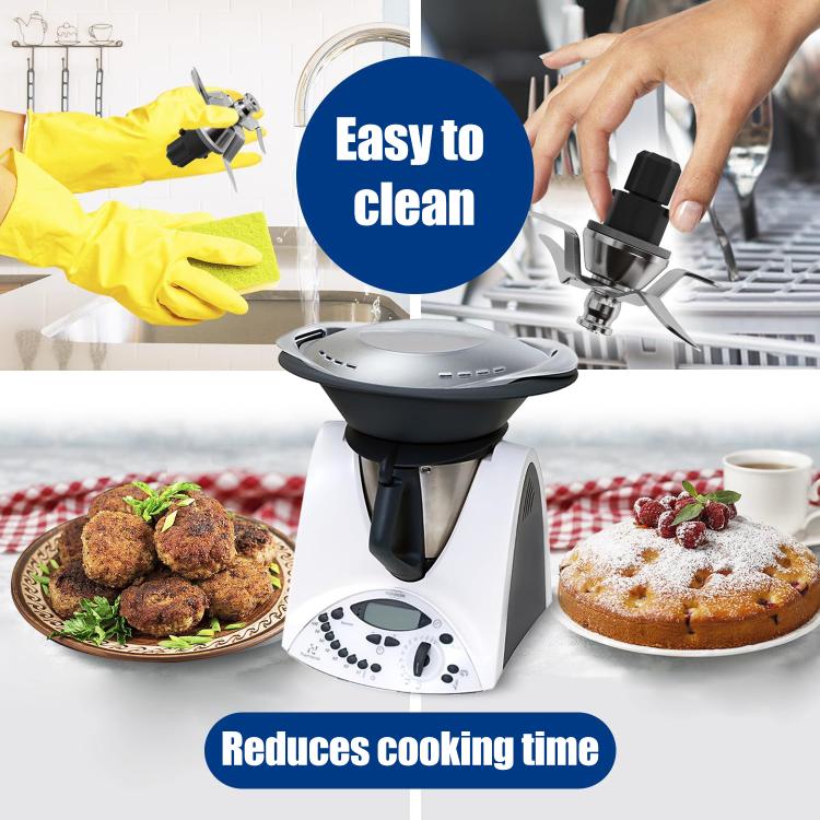 For Thermomix TM31 Stainless Steel Replacement Blade(Silver) - Food Disposer Parts by buy2fix | Online Shopping UK | buy2fix