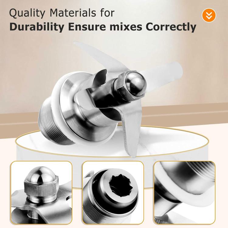 For Waring CB-6 / CB10 / CB15 Gallon Blenders Stainless Steel Juicer Blade 502977(Silver) - Juicer Parts by buy2fix | Online Shopping UK | buy2fix