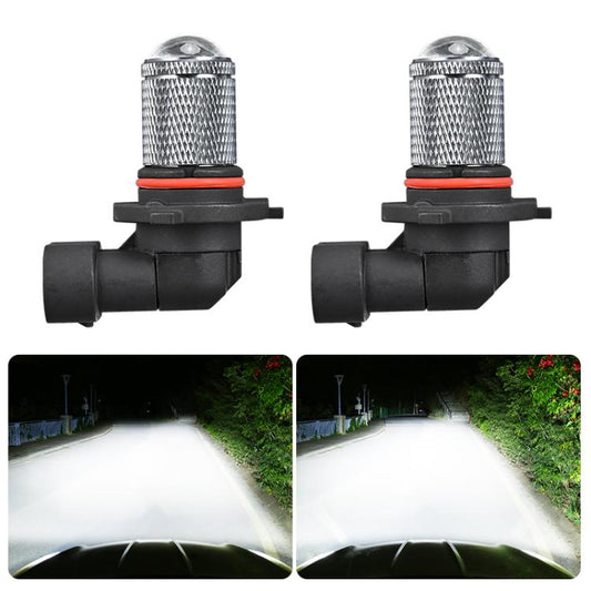 9006 Pair 8.5W 12-60V Car Lens Fog Light Bulb(White Light) - Fog / Driving Lights by buy2fix | Online Shopping UK | buy2fix