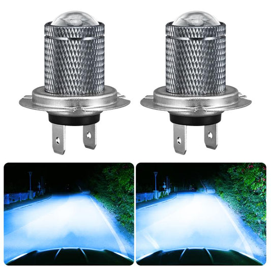 H7 Pair 8.5W 12-60V Car Lens Fog Light Bulb(Ice Blue Light) - Fog / Driving Lights by buy2fix | Online Shopping UK | buy2fix