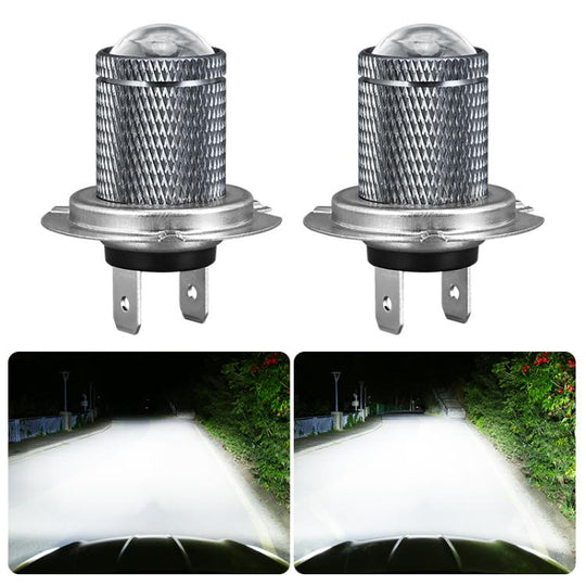 H7 Pair 8.5W 12-60V Car Lens Fog Light Bulb(White Light)