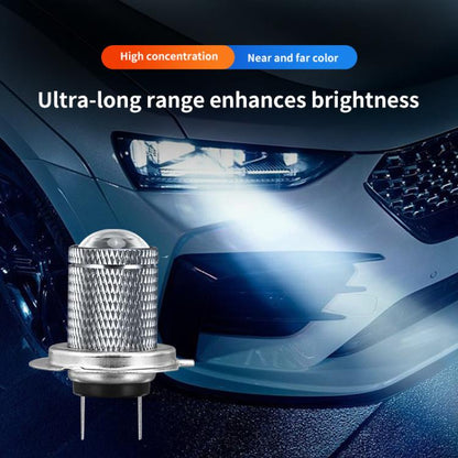 H11 Pair 8.5W 12-60V Car Lens Fog Light Bulb(Lime Light) - Fog / Driving Lights by buy2fix | Online Shopping UK | buy2fix