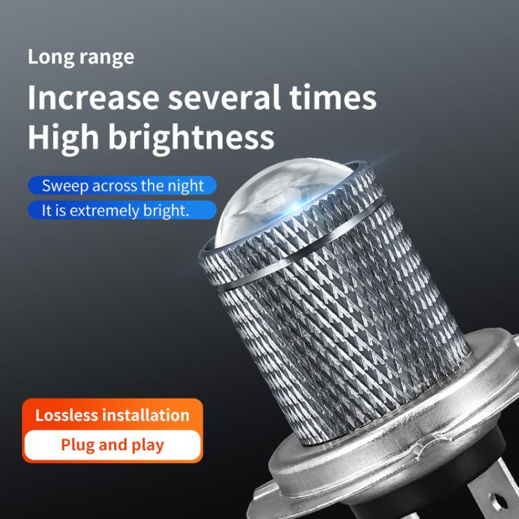 9005 Pair 8.5W 12-60V Car Lens Fog Light Bulb(Ice Blue Light) - Fog / Driving Lights by buy2fix | Online Shopping UK | buy2fix