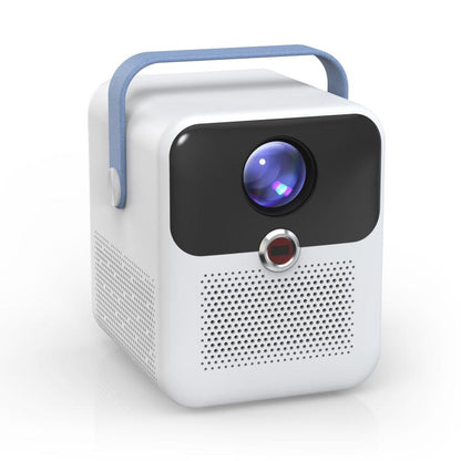 CYS2 Portable HD Android Projector Smart Home Theater, 1GB+8GB, Amlogic T950s, Specification:US Plug(White Blue) - LED Projector by buy2fix | Online Shopping UK | buy2fix