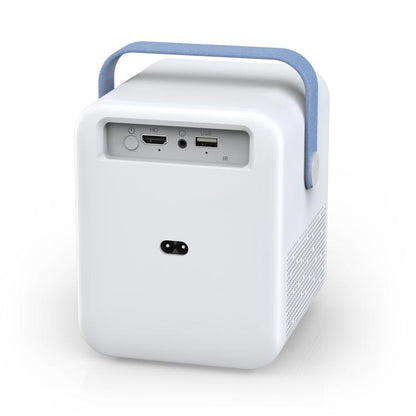 CYS2 Portable HD Android Projector Smart Home Theater, 1GB+8GB, Amlogic T950s, Specification:AU Plug(White Blue) - LED Projector by buy2fix | Online Shopping UK | buy2fix