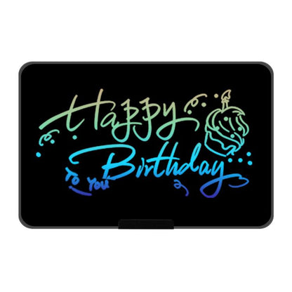 Rechargeable Children Graffiti LCD Drawing Board, Style:21 inch Black / Color Writing -  by buy2fix | Online Shopping UK | buy2fix