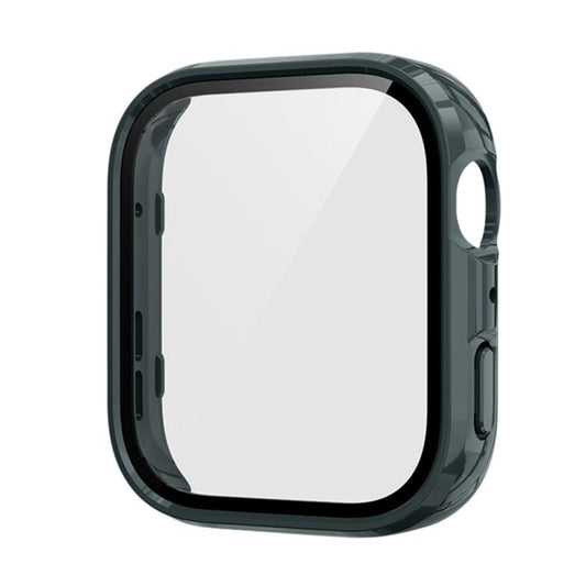 For Huawei Watch Fit 4 Tempered Film Integrated PC Watch Protective Case(Green) - Watch Cases by buy2fix | Online Shopping UK | buy2fix