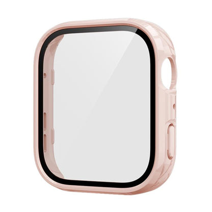 For Huawei Watch Fit 4 Tempered Film Integrated PC Watch Protective Case(Pink) - Watch Cases by buy2fix | Online Shopping UK | buy2fix