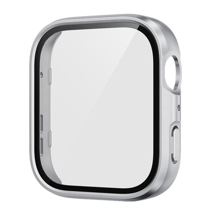 For Huawei Watch Fit 4 Tempered Film Integrated PC Watch Protective Case(Silver) - Watch Cases by buy2fix | Online Shopping UK | buy2fix