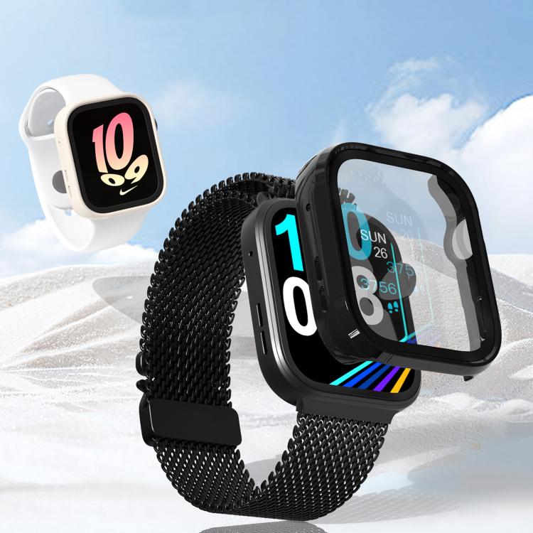 For Huawei Watch Fit 4 Tempered Film Integrated PC Watch Protective Case(Transparent) - Watch Cases by buy2fix | Online Shopping UK | buy2fix